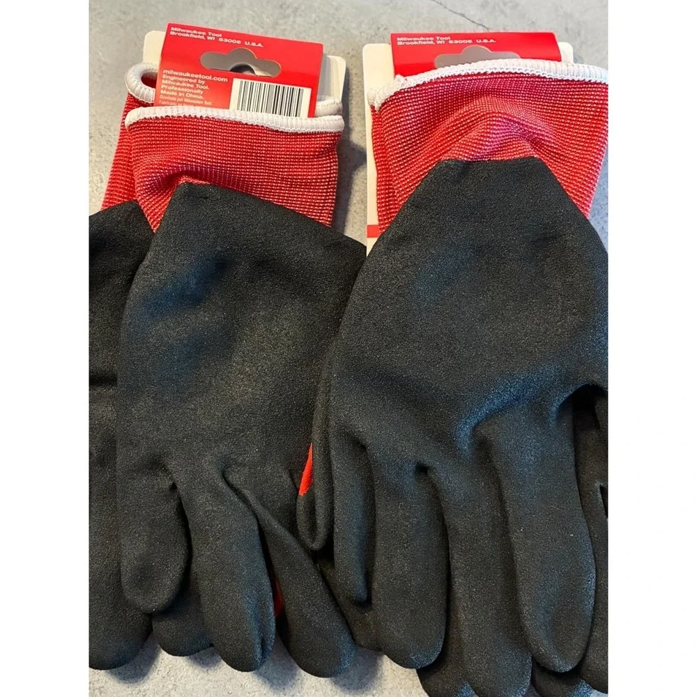 Milwaukee BUNDLE Work Gloves XL 2-Pack Cut Level 1 + Packout Tool Bag 48-22-8193 - Picture 6 of 16